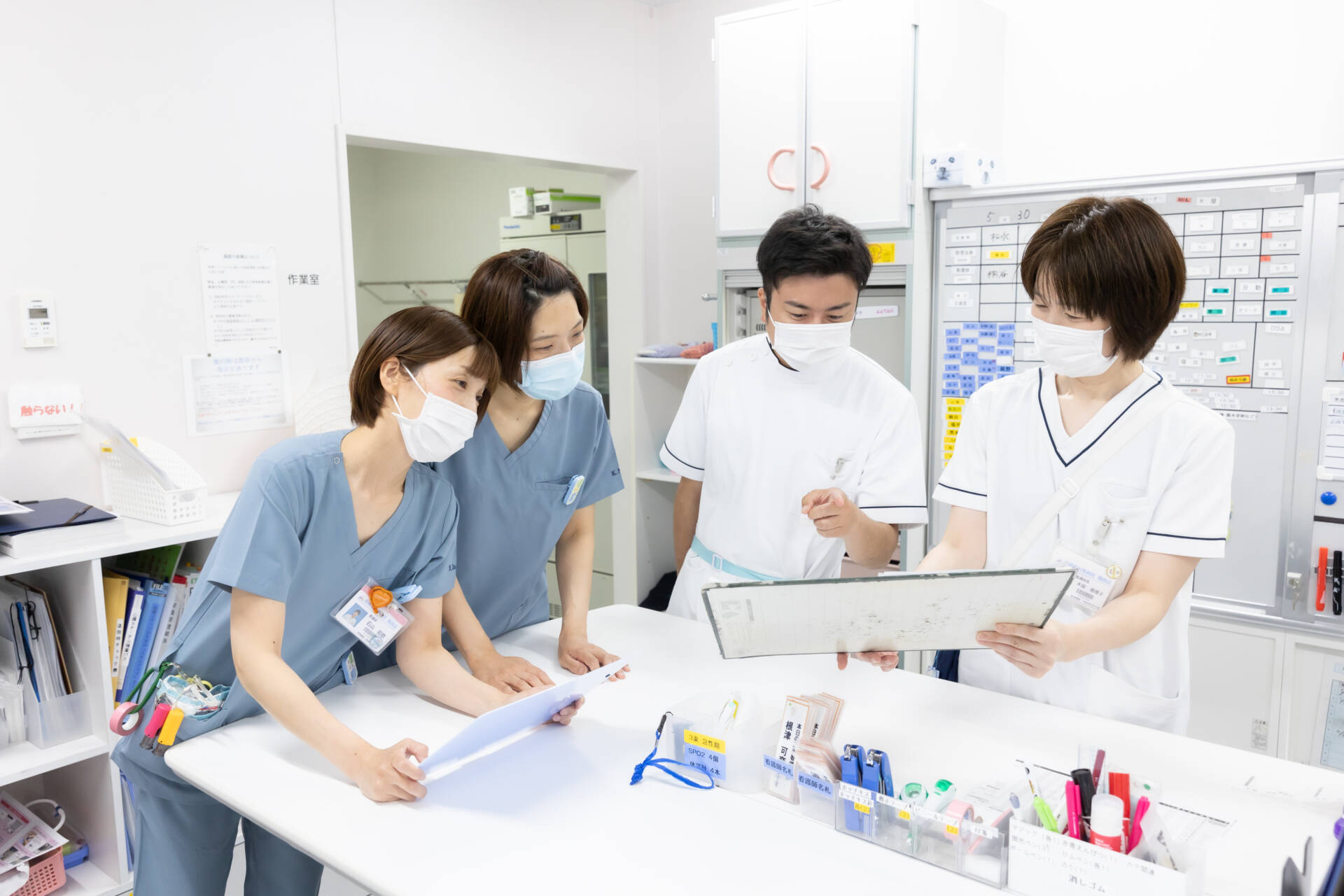 長崎県対馬病院　スタッフステーション