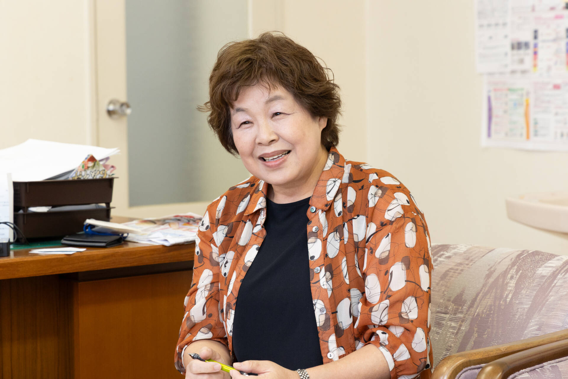 常務理事兼法人事務局長の猪腰さん